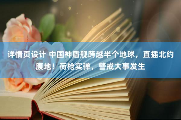 详情页设计 中国神盾舰跨越半个地球，直插北约腹地！荷枪实弹，警戒大事发生